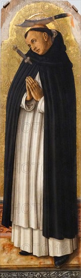 Portrait of Saint Peter Martyr by Carlo Crivelli