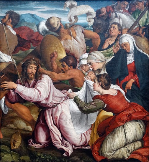 The Way to Calvary' by Jacopo Bassano