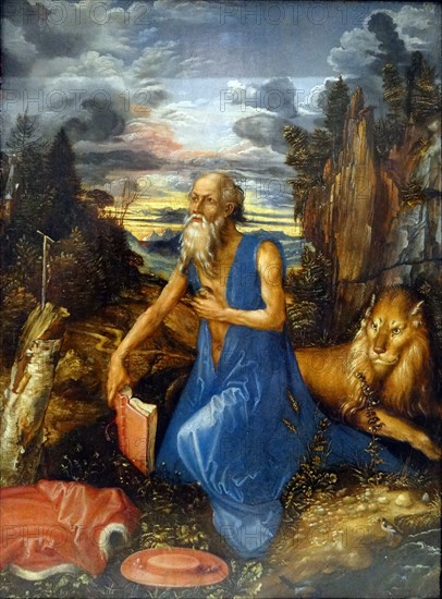 Saint Jerome' by Albrecht Dürer