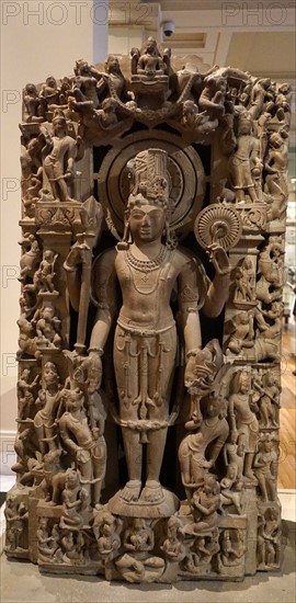 Sculpture depicting Harihara