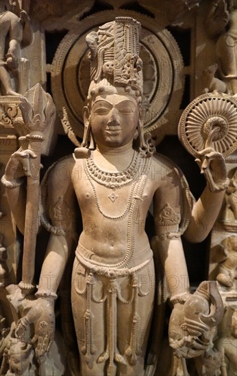 Sculpture depicting Harihara