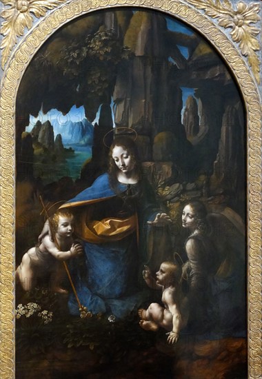 The Virgin on the Rocks' by Leonardo da Vinci