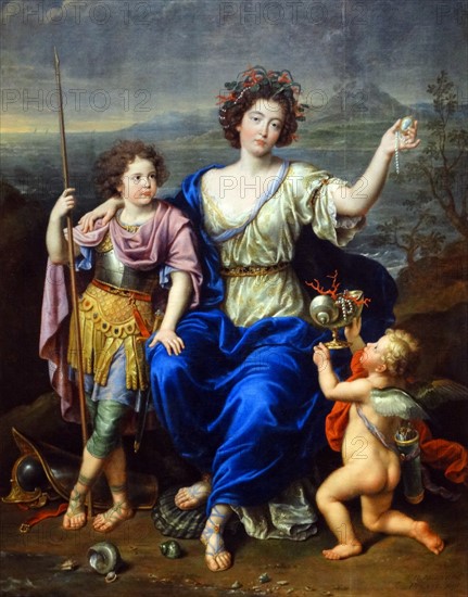 The Marquise de Seignelay and Two of her Sons' by Pierre Mignard