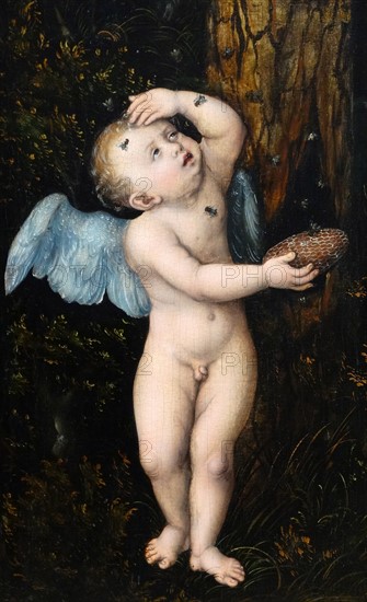 Cranach the Elder, 'Cupid complaining to Venus'