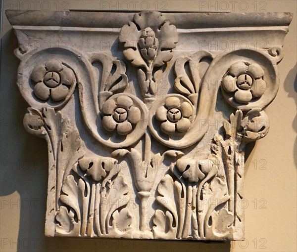 Pilaster capitals from the Pantheon in Rome