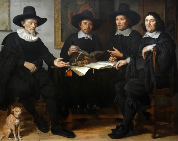 Four Officers of the Amsterdam Coopers' and Wine-rackers'