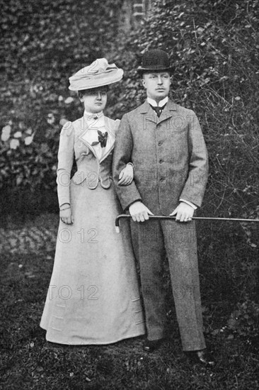 Wilhelmina of the Netherlands with Prince Henry