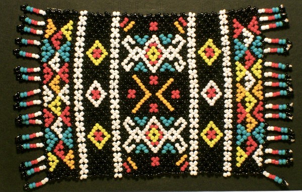 Bornean bead painting