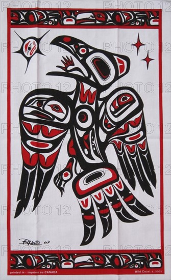 Northwestern Coast Native culture art.