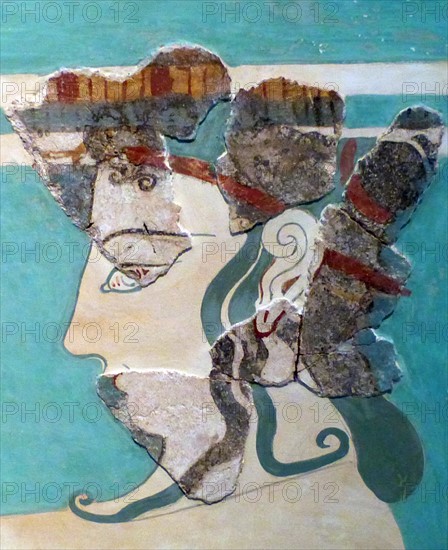 Wall-painting fragment