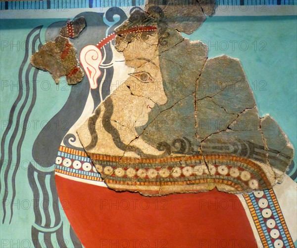 Wall-painting fragment
