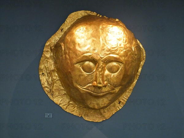 Gold death-masks, Mycenae