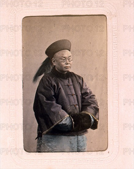 Portrait of a Chinese bureaucrat (Mandarin)