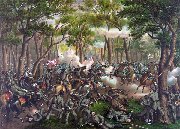 American civil war Battle of the Wilderness