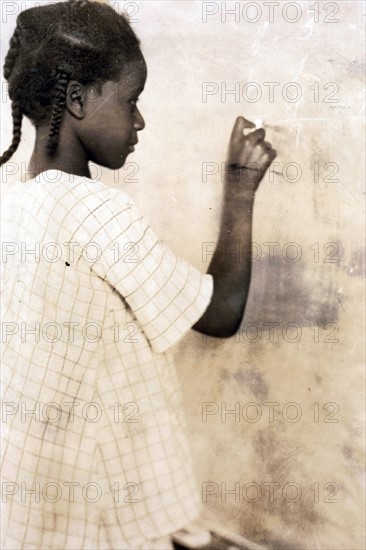 A Pupil in Pleasant Green School