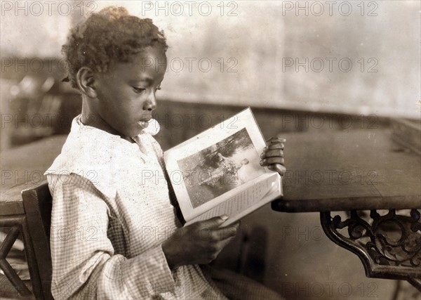 A Pupil in Pleasant Green School, Pocahontas County, Marlinton