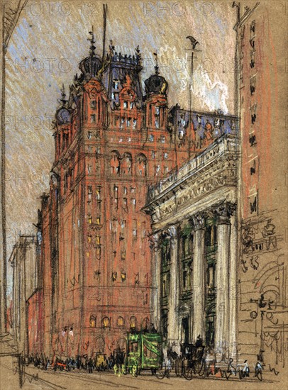 Waldorf Astoria Hotel, Thirty-Fourth Street and Fifth Avenue