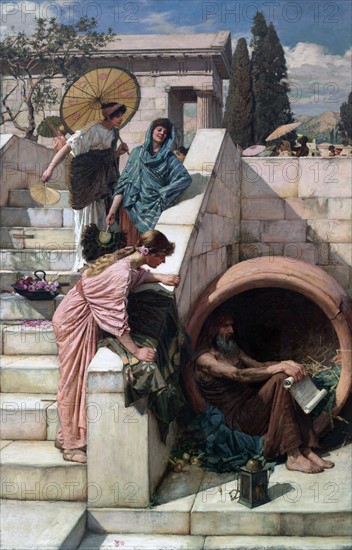 John William Waterhouse – Diogenes