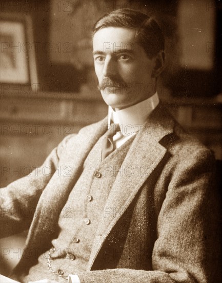 Arthur Neville Chamberlain (18 March 1869 – 9 November 1940) Photo dated 1914