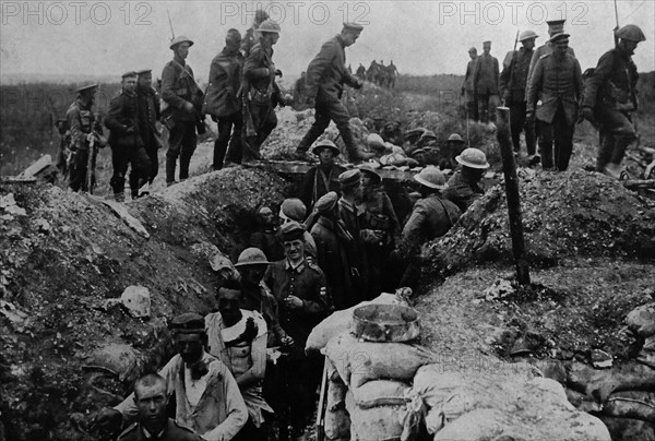 German prisoners of war in France.