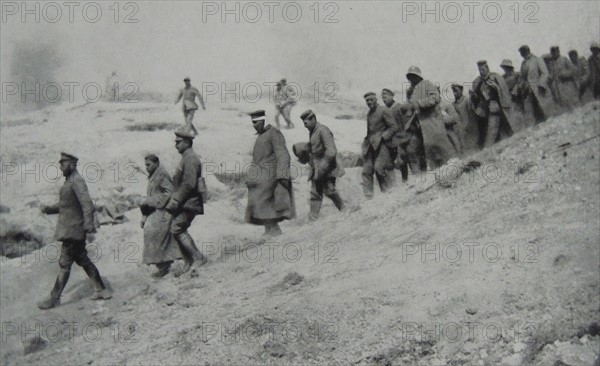 German prisoners of war captured by the French.