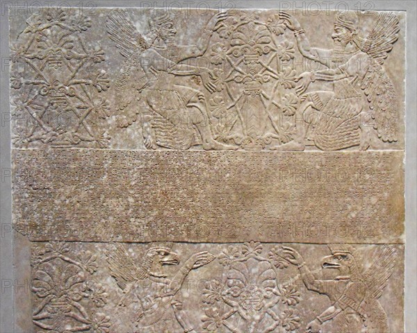 Relief Panel, The Assyrian Royal Court (Gallery 401)