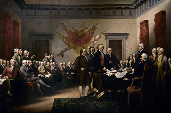 Declaration of Independence by John Trumbull