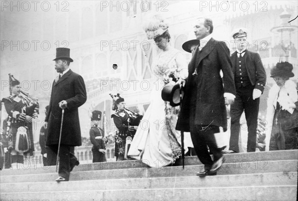 King George V, Queen Mary and the Prince of Wales