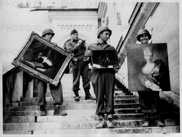 American soldiers in Germany recover