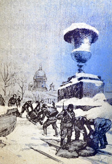 Preparations for the siege of Leningrad