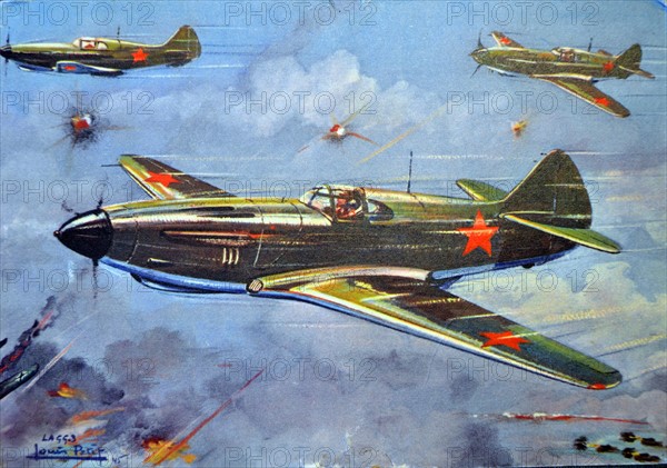 the Lavochkin-Gorbunov-Gudkov LaGG-3 Soviet fighter aircraft of WWII.