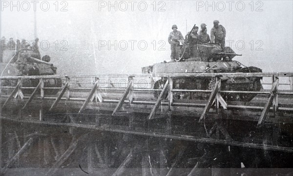 American forces near Strasbourg, France