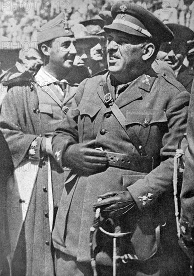 General Sanjurjo and Colonel Francisco Franco