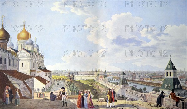 View of Moscow, 1797