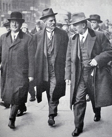 Arthur Henderson, Ramsey McDonald and James Henry Thomas 1931