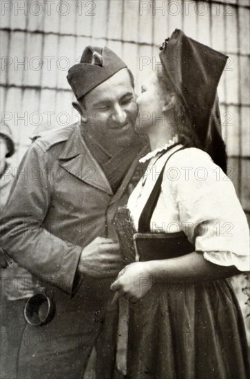 Celebrations in Strasbourg after the Liberation