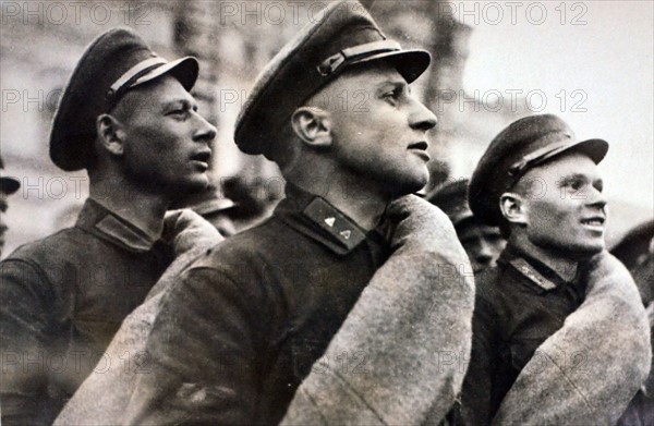 Soviet Russian Red Army soldiers 1931