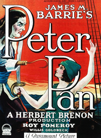 James M Barrie's 'Peter Pan'. A Herbert Brenon production, Roy Pomeroy and Willis Goldbeck.