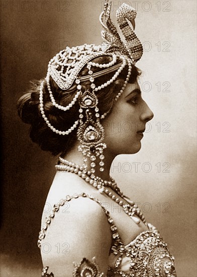 Margaretha MacLeod, better known by the stage name Mata Hari, 1876-1917