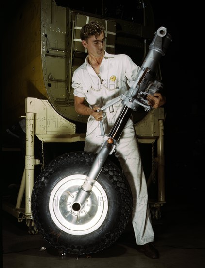 Construction of B-25 Bomber