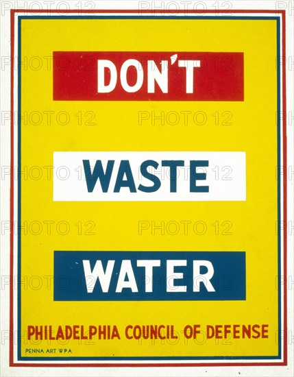 Don't waste water