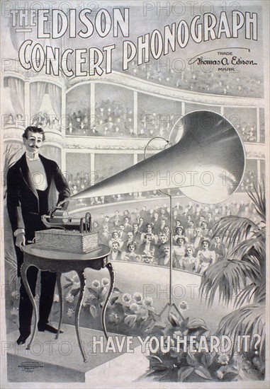 Edison concert phonograph