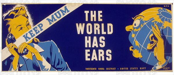 Keep mum - the world has ears