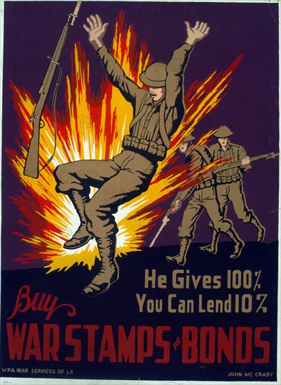 American propaganda poster