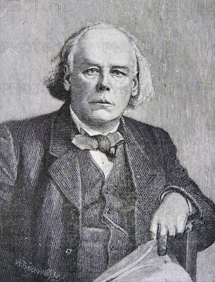 Engraving of Charles Bradlaugh