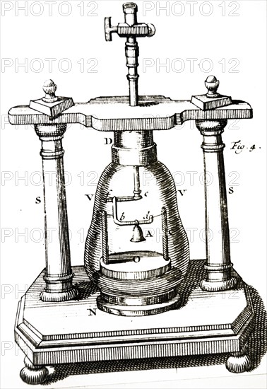 Demonstration that sound cannot travel in a vacuum.