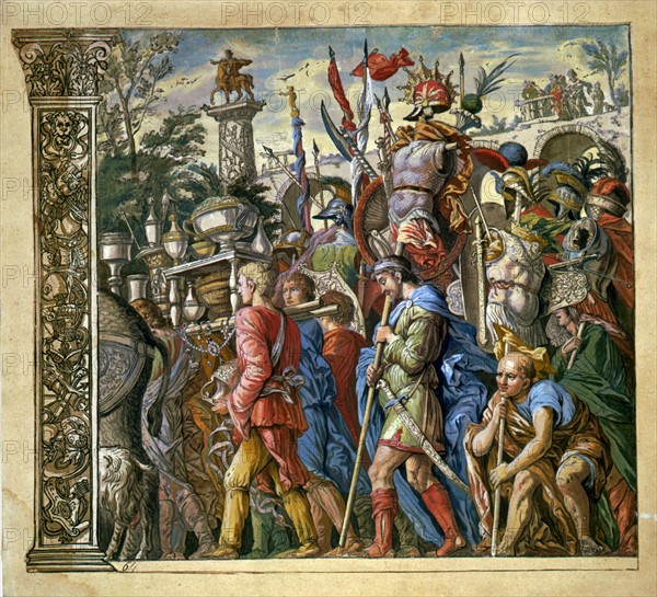 Andreani, The triumph of Julius Caesar