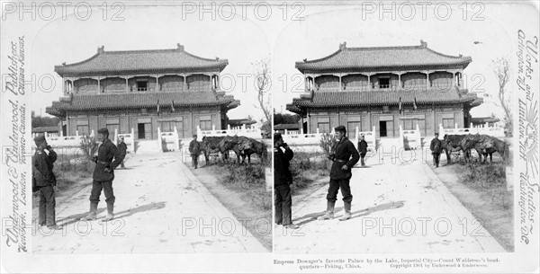 Empress Dowager's favourite palace by the lake