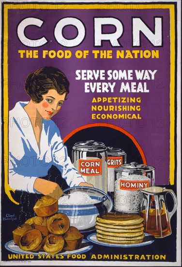 Advertising poster