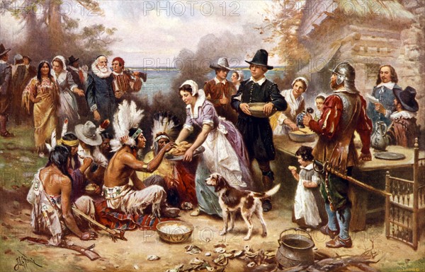 The first Thanksgiving 1621